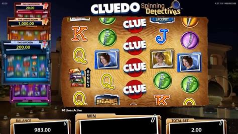 Cluedo spinning detectives  Fight for wins up to 50,000x the bet